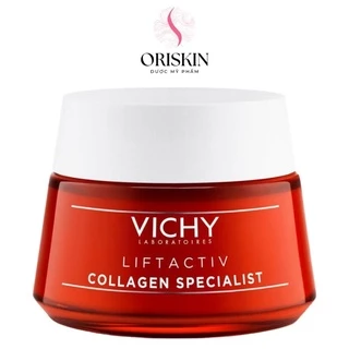 Vichy Kem Dưỡng Ngừa Lão Hóa, Săn Chắc Da Ban Ngày Liftactiv Collagen Specialist 50ml