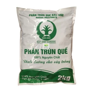 Phân trùn quế nguyên chất Bảo Anh gói 2kg