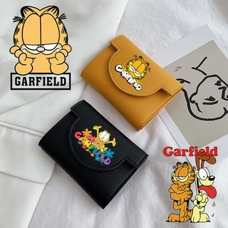 Ví Garfield dành cho nữ Ví đựng thẻ Ví đựng tiền xu Ví dễ thương cho nam Ví ngắn