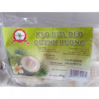 combo 3 bịch kẹo dừa dẻo quỳnh Hương