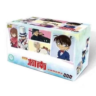 [ Dưa Hấu ] Tổng Hợp hộp Thẻ Bài  ảnh thẻ nhân phẩm ngẫu nhiên mỗi gói Anime Conan chibi xinh xắn