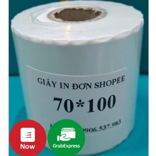 Tem nhiệt 70x100 - DECAL nhiệt 7x10cm in nhãn, in vận đơn - giấy A7 in tem đơn hàng