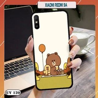 Ốp lưng điện thoại Xiaomi Redmi 9A  - lưng nhám viền dẻo