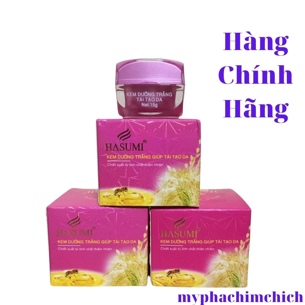 Kem HASUMI Dưỡng Trắng, Tái Tạo Da 15g