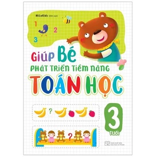 Sách: Giúp Bé Phát Triển Tiềm Năng Toán Học 3 Tuổi