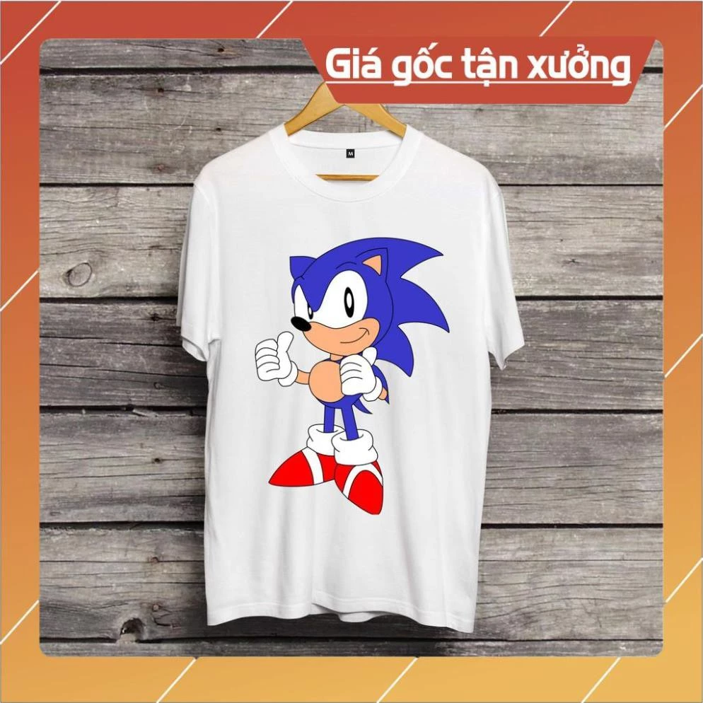 [NHÍM SONIC] Áo Thun Game - Sonic the Hedgehog dễ thương phong cách cá tính - cực chất và đẹp - SNC-0104 giá tận xưởng
