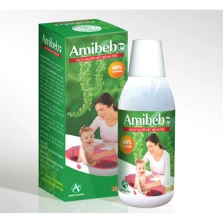 Nước Tắm Thảo Dược Em Bé Amibebe (chai 250ml)