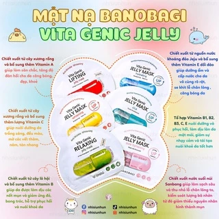 [Mẫu mới] Mặt nạ Banobagi Vita Genic Jelly Mask
