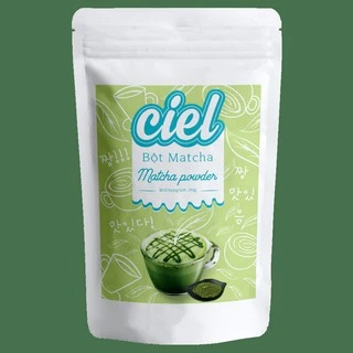 Bột trà xanh matcha Ciel gói 500g - bột matcha - Giastore