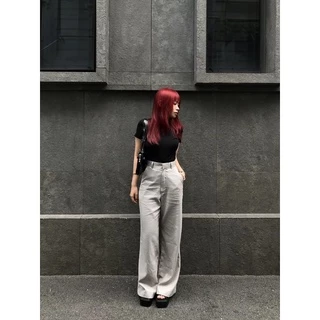 [💰FREESHIP💰]Quần suông nữ linen bột thiết kế bymiia.studio/mii pants