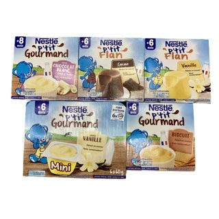 Váng sữa /sữa  chua Nestle nội địa Pháp cho bé từ 6 tháng mẫu mới