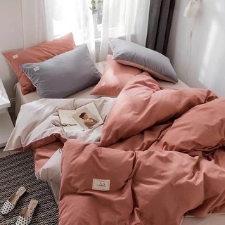 Bộ chăn ga gối cotton tici  – chăn mền, drap giường, vỏ gối - ga giường đủ size chưa kèm ruột