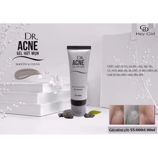 Gel Lột Mụn - DR.ACNE - Chính Hãng- Hút sạch Các Loại Mụn Cứng Đầu