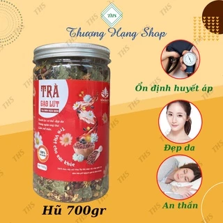 Trà Gạo Lứt Xạ Đen Yến Beauty - ( Hộp 500 & 700g)  - An thần, giảm căng thẳng, giảm tích mỡ, đẹp da