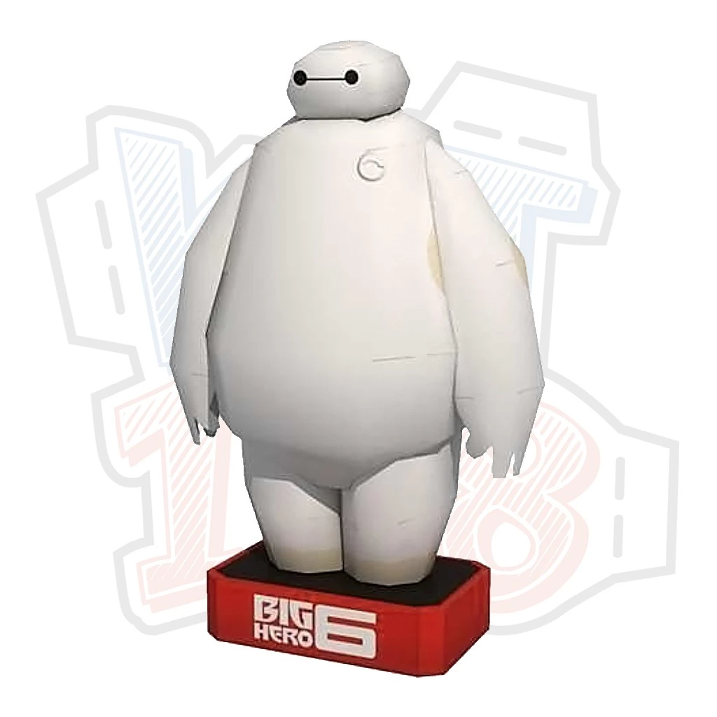 Mô hình giấy Anime Game Baymax Robot - Big Hero 6