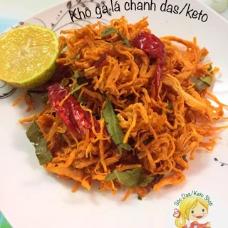 Khô gà lá chanh das/keto shop 100gr