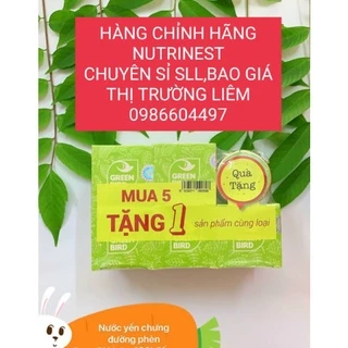 🔥GIÁ SỐC🔥Lốc 6 hũ Yến Đường Phèn Organic Nutrinest