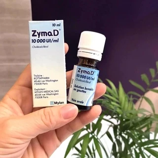 Vitamin Zyma D 10000UI nhỏ giọt chống còi xương Pháp DATE MỚI 5/2025