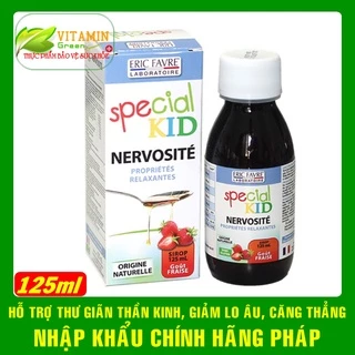 Special Kid Nervosite hỗ trợ thư giãn thần kinh, giảm lo âu căng thẳng cho bé 125ml | Nhập khẩu chính hãng Pháp