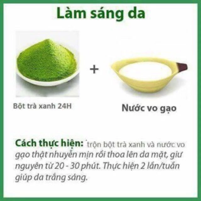 (RẺ NHẤT SÀN) 0,5kg BỘT TRÀ XANH THÁI NGUYÊN DÙNG ĐẮP MẶT CỰC THÍCH DA MỀM MỊN