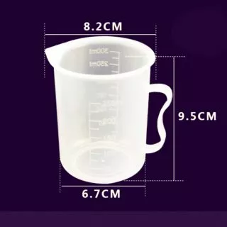 Ca Đong, ca định lượng nhựa chia vạch 250-300ml