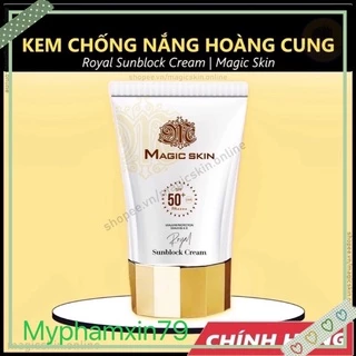 (CHÍNH HÃNG) chống nắng MỚI Magicskin 👍SPF 50PA++++ Kem chống nắng thảo dược Hoàng cung.An toàn với mọi loại da.