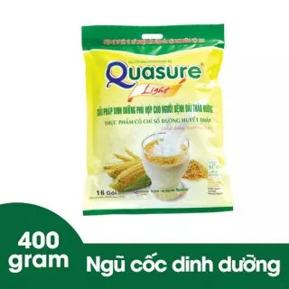 Bột Ngũ Cốc Dinh Dưỡng Hương Sữa Quasure Light Bibica Túi 400g