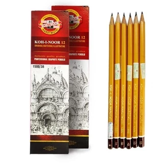 [CHÍNH HÃNG] Bút Chì tiệp, chì phác thảo KOH-I-NOOR 1500