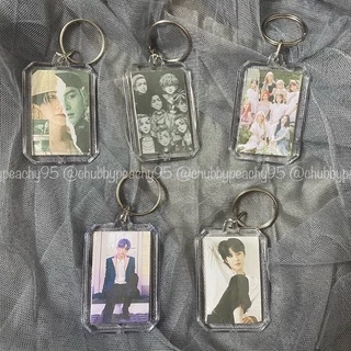 Keyring/Keychain/Móc khoá in ảnh theo yêu cầu (có thể thay ảnh tuỳ thích)