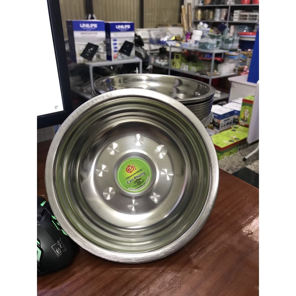 Bát inox đủ size, bát đựng cơm canh, bát đựng đồ ăn cho bé