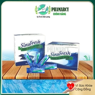 SinuFresh muối rửa mũi xoang Cát Linh Extra dung dịch ưu trương