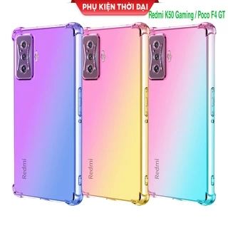 Ốp lưng Redmi K50 Gaming / K40 Gaming chống sốc dẻo đa sắc lồi 4 góc thời trang ôm khít máy cao cấp