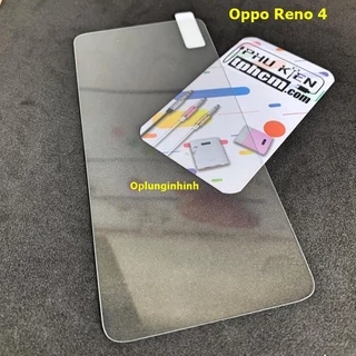 Dán Cường Lực Chống Trầy Oppo Reno 4 Trong Suốt Ko Full Màn Hình