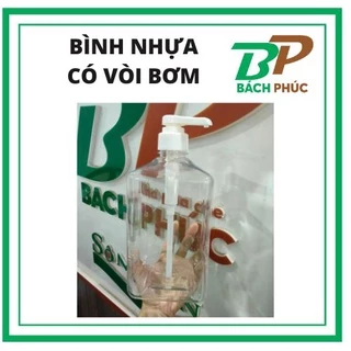 Bình Bơm Đường Nhựa Có Vòi 1.6 lít - Dụng cụ pha chế - Kho Pha Chế Bách Phúc