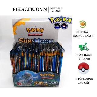 Bộ Thẻ Bài Pokemon 324 Thẻ Trading Card Game Sun&Moon TCG Sưu Tập Cao Cấp