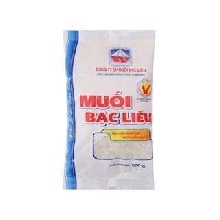 Muối tinh sấy hạt to Bạc Liêu gói 500g