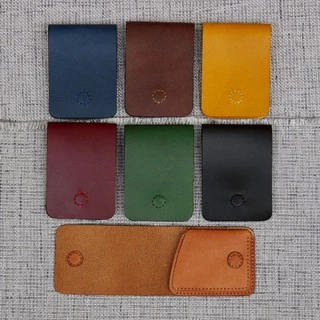 Ví SEN 3 mini card Nhiều Màu AVleather Dòng cao Cấp handmade