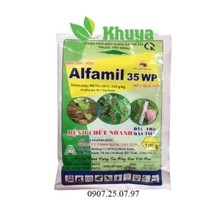 Thuốc trừ bệnh Alfamil 35WP 100gr trừ Chết Nhanh