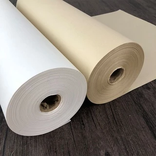 Cuộn giấy xuyến chỉ màu cổ, màu trắng 50cm, 60cm