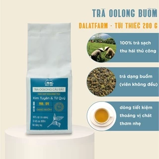 Trà Oolong Buồm DalatFarm - Túi Thiếc 200Gr