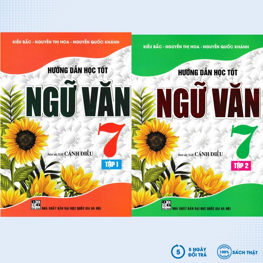 Sách Tham Khảo - Combo Hướng Dẫn Học Tốt Ngữ Văn 7 (Bám Sát SGK Cánh Diều) (Bộ 2 Cuốn) - HA