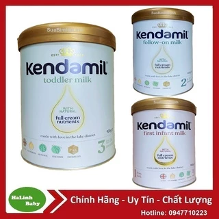 Sữa Bột Kendamil số 1,2,3 800g [Date 2025]