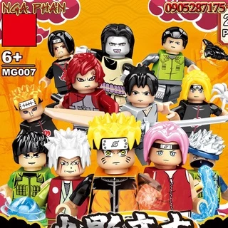 Minifigures Nhân Vật Ninja Naruto Boruto Siêu Đẹp Đồ Chơi Xếp Hình Lắp Ráp Lego MG MOC DIY