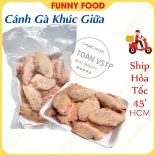 Cánh Gà Khúc Giữa – Cánh Gà Nhập Khẩu Ba Lan 500g [Ship Hỏa Tốc HCM] – Funnyfood