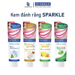 Kem đánh răng Sparkle 100Gram, kem đánh răng Thái Lan giúp trắng răng, giảm hôi miệng, bảo vệ sức khỏe răng, nướu