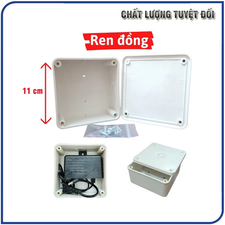 Hộp kỹ thuật Ren Đồng bảo vệ nguồn Camera