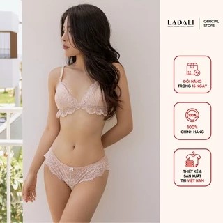 Áo ngực bralette dây quai ren không gọng đệm mỏng Ladali (hàng thiết kế cao cấp)