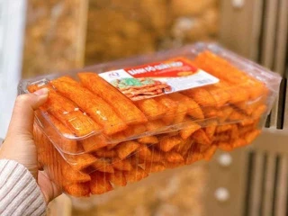 Bánh pò quẩy, hộp (320g) vị cay, mùi vị bò truyền thống