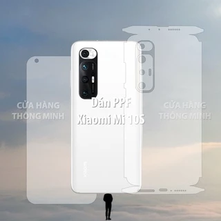 Tấm dán Xiaomi Mi 10S dán PPF mặt trước, dán mặt sau, dán màn hình, dán mặt lưng Full viền chuẩn