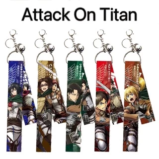 Móc Khóa Hình Shingeki No Kyojin Eren Levi Streamer Trong Attack on Titan